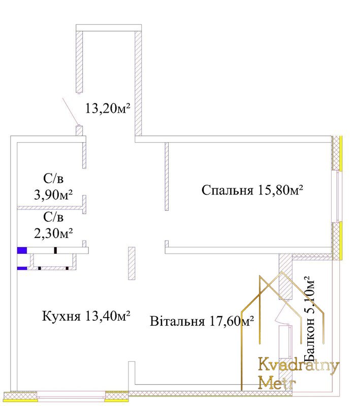 Sky City! 69,6 кв.м. от Будова! Лучшая цена! — фото 3