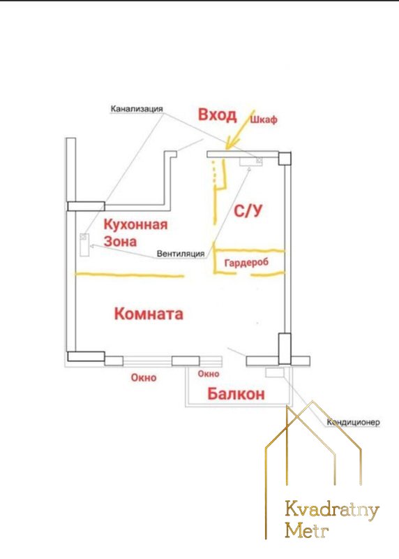 Центр Одессы! 1-комнатная квартира ! От строителей! — photo 8