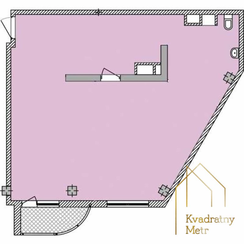 2-комнатная квартира в ЖК «Аквамарин» — снимка 12
