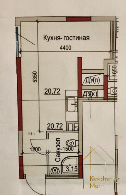 Срочно продам свою студию в ЖК «Пространство на Дачной» — zdjęcie 1