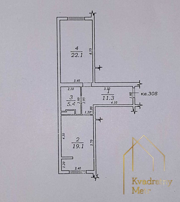 1-комн. квартира 58кв.м ЖК Аркадия Хиллс! — zdjęcie 6