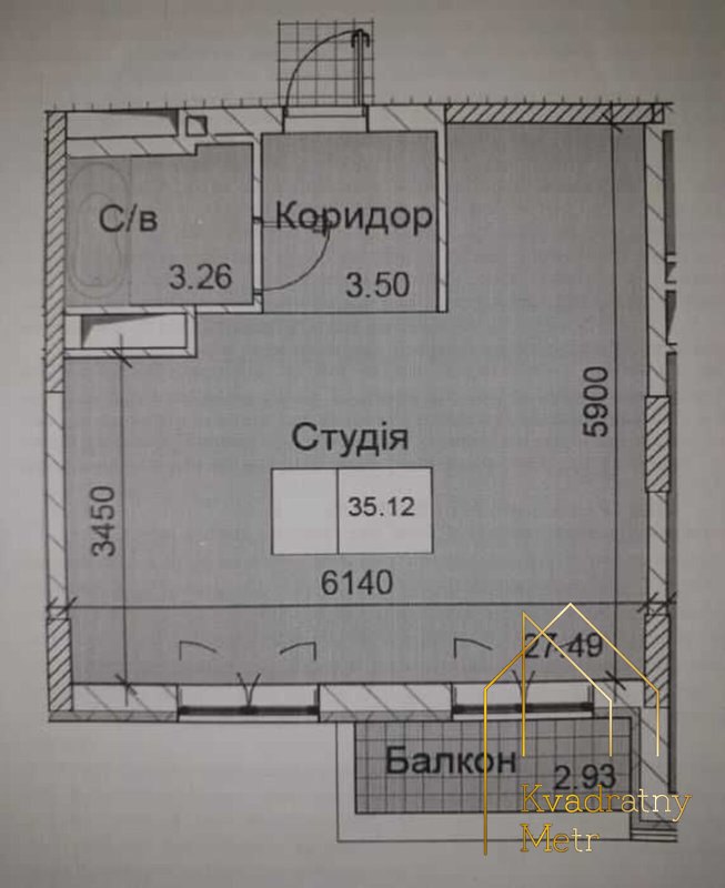 Продам 1 ком. квартиру в ЖК Love! — снимка 1